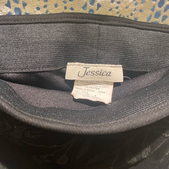 Black Jessica Dress - Picture 6 of 11